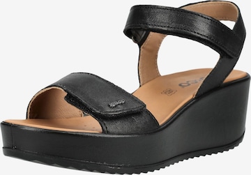 IGI&CO Sandals in Black: front