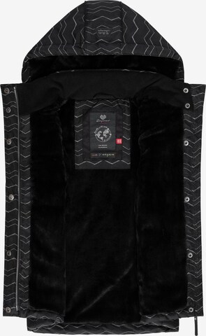 Ragwear Vest 'Marrin Chevron' in Black
