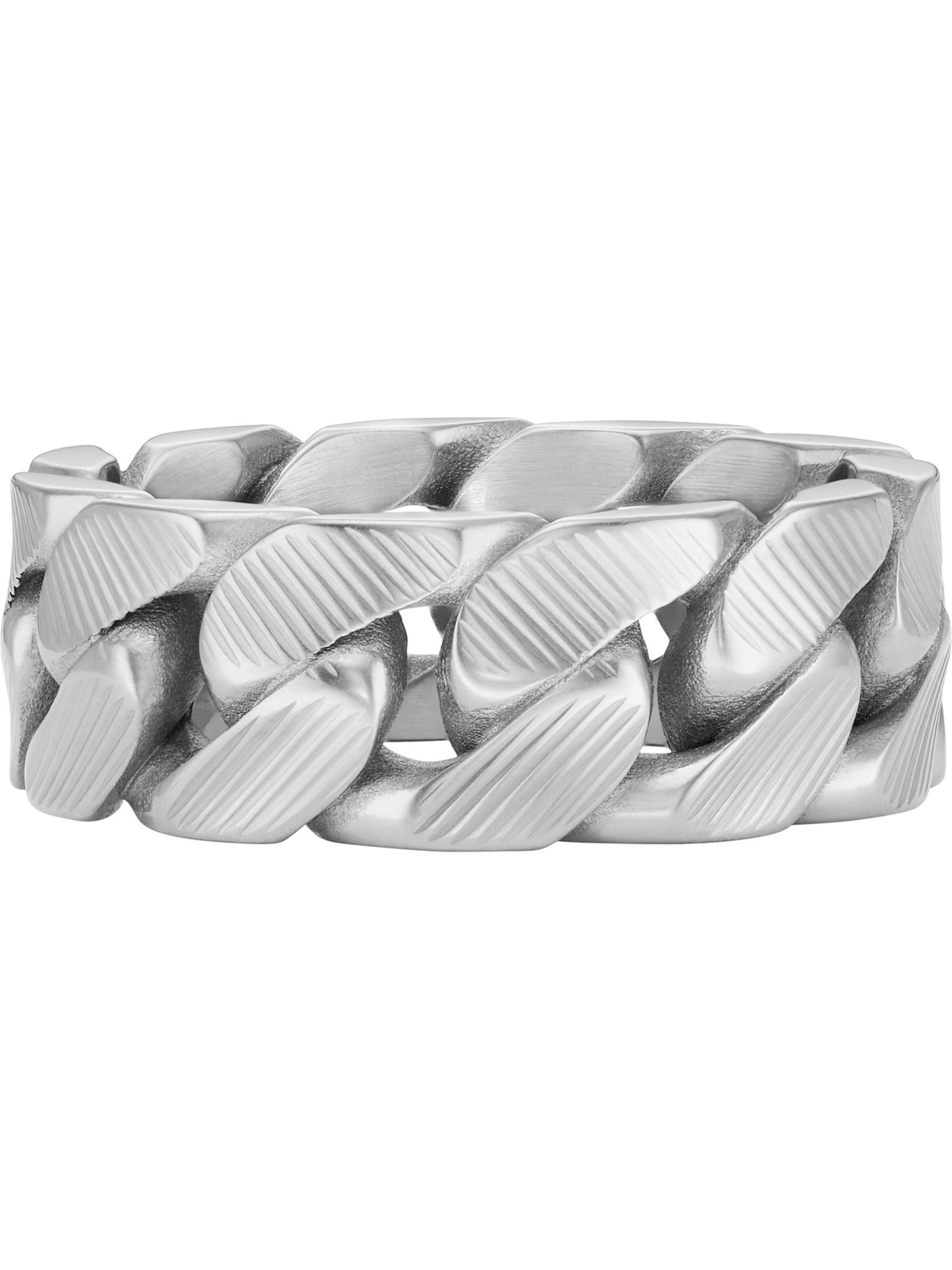 FOSSIL Ring in Silber
