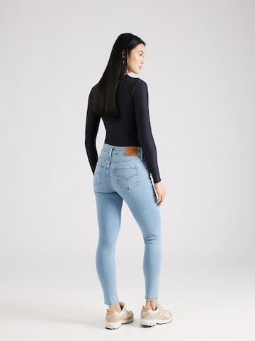 LEVI'S ®Skinny Traperice '711 Double Button' - plava boja