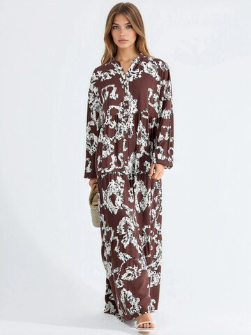 Hiccup Dress in Brown