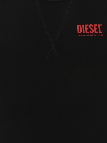 DIESEL - Camiseta térmica 'JOHNNY' en negro