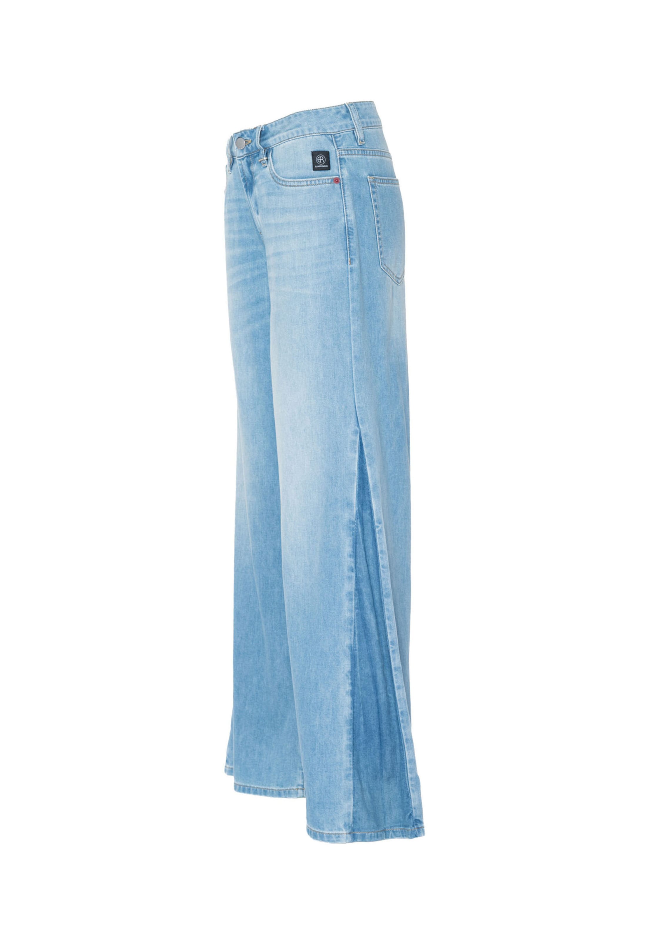 Wide Leg Jean 'Holli' Elias Rumelis en bleu