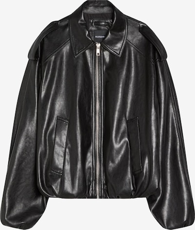 Bershka Välikausitakki värissä musta, Tuotenäkymä