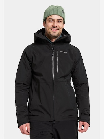 Veste mi-saison 'Povel' Didriksons en noir : devant