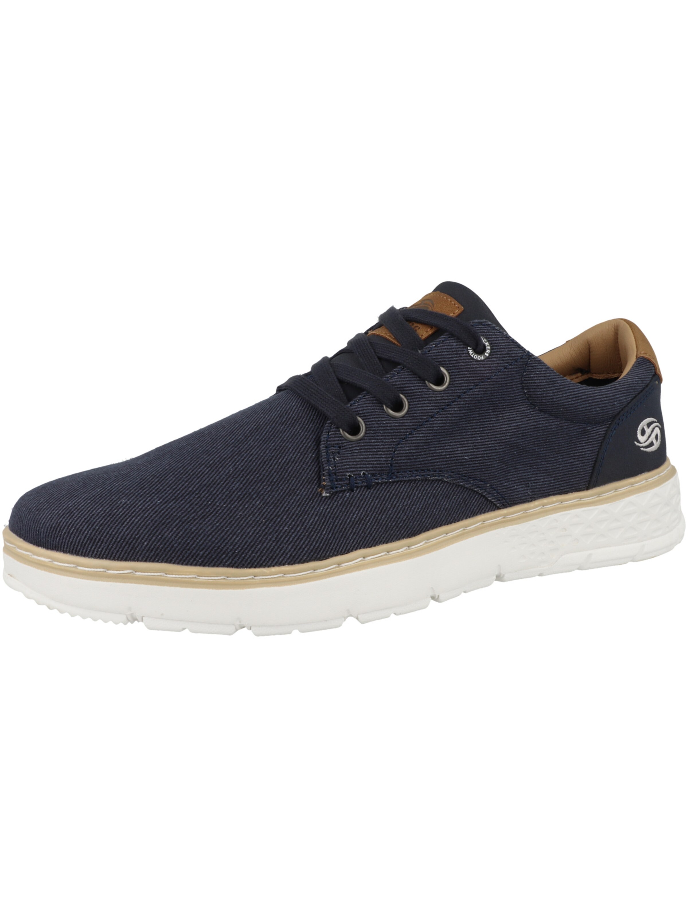 Sneaker bassa di Dockers by Gerli in blu: frontale