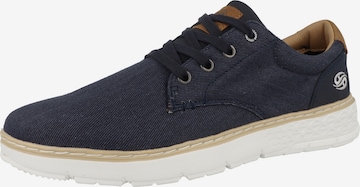 Baskets basses Dockers by Gerli en bleu : devant