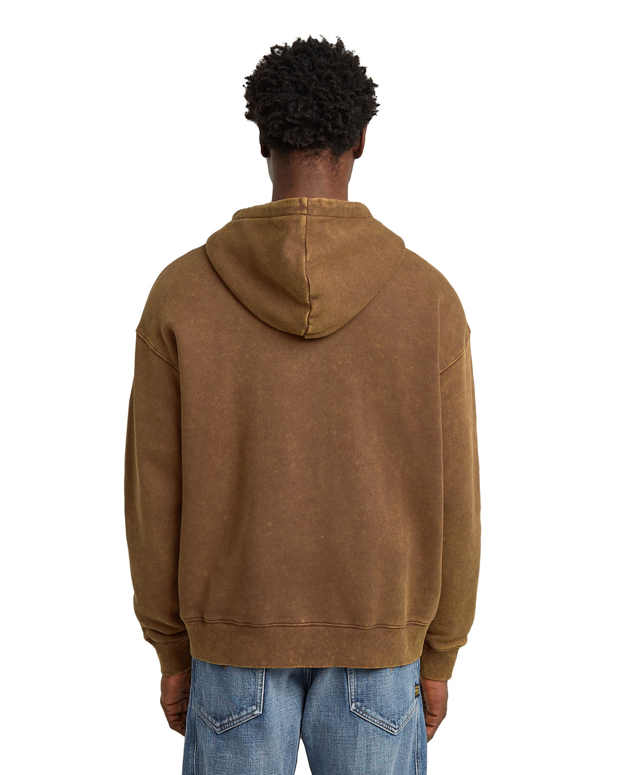 G-STAR Sweatjacke in Braun