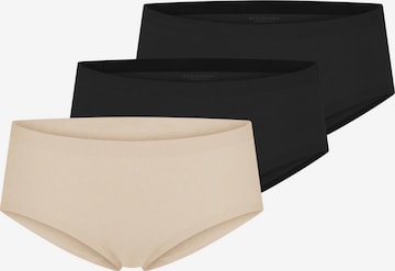 SCHIESSER Boyshorts 'Invisible Cotton' in Black: front