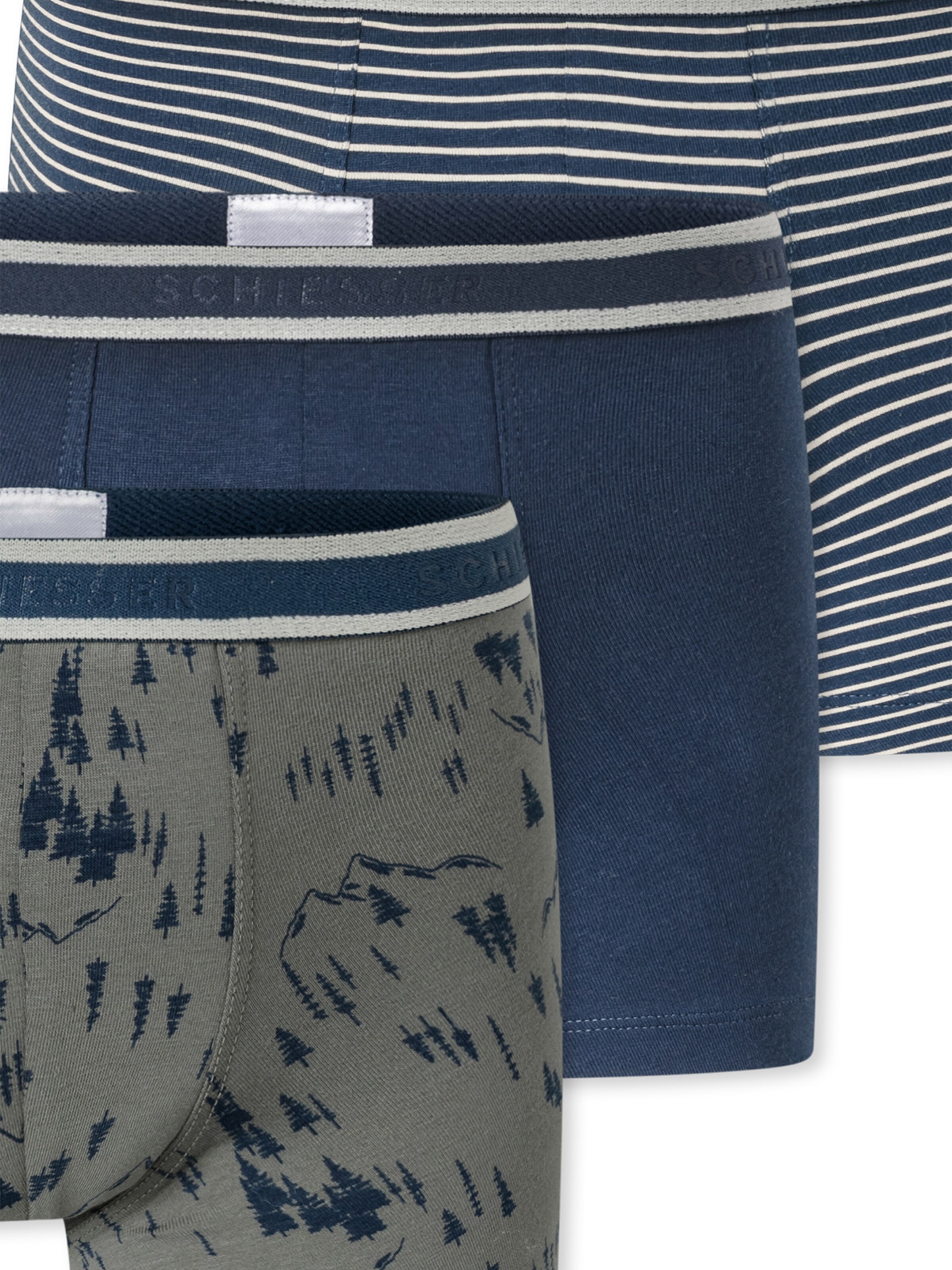 SCHIESSER Trunk ' 95/5 Multi ' in Blau