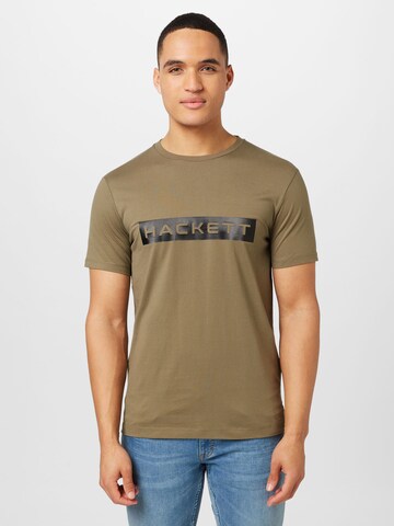 Hackett London - Camiseta en verde: frente
