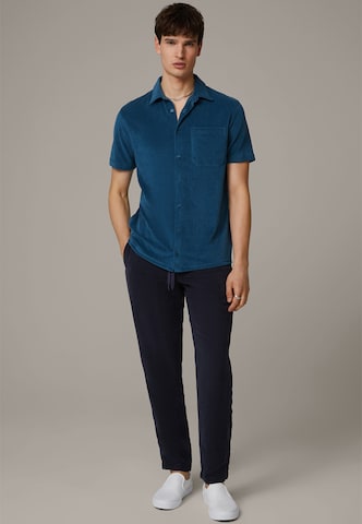 STRELLSON Regular fit Button Up Shirt 'Joseph ' in Blue