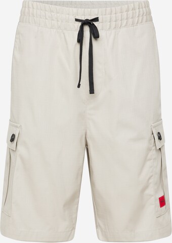 Pantalon cargo 'Garlio242' HUGO en beige : devant