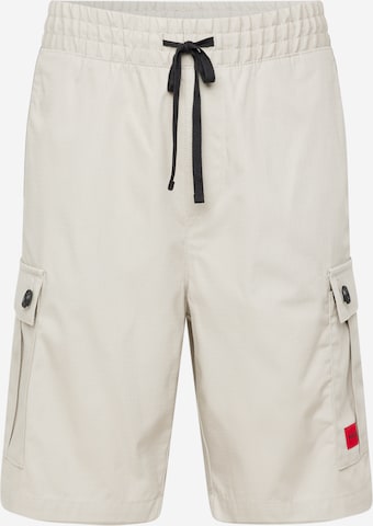 regular Pantaloni cargo 'Garlio242' di HUGO Red in beige: frontale