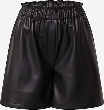 modström Wide Leg Shorts 'Jackson' in Schwarz: predná strana