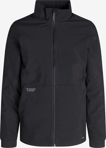 Jack & Jones Junior Performance Jacket in Black: front