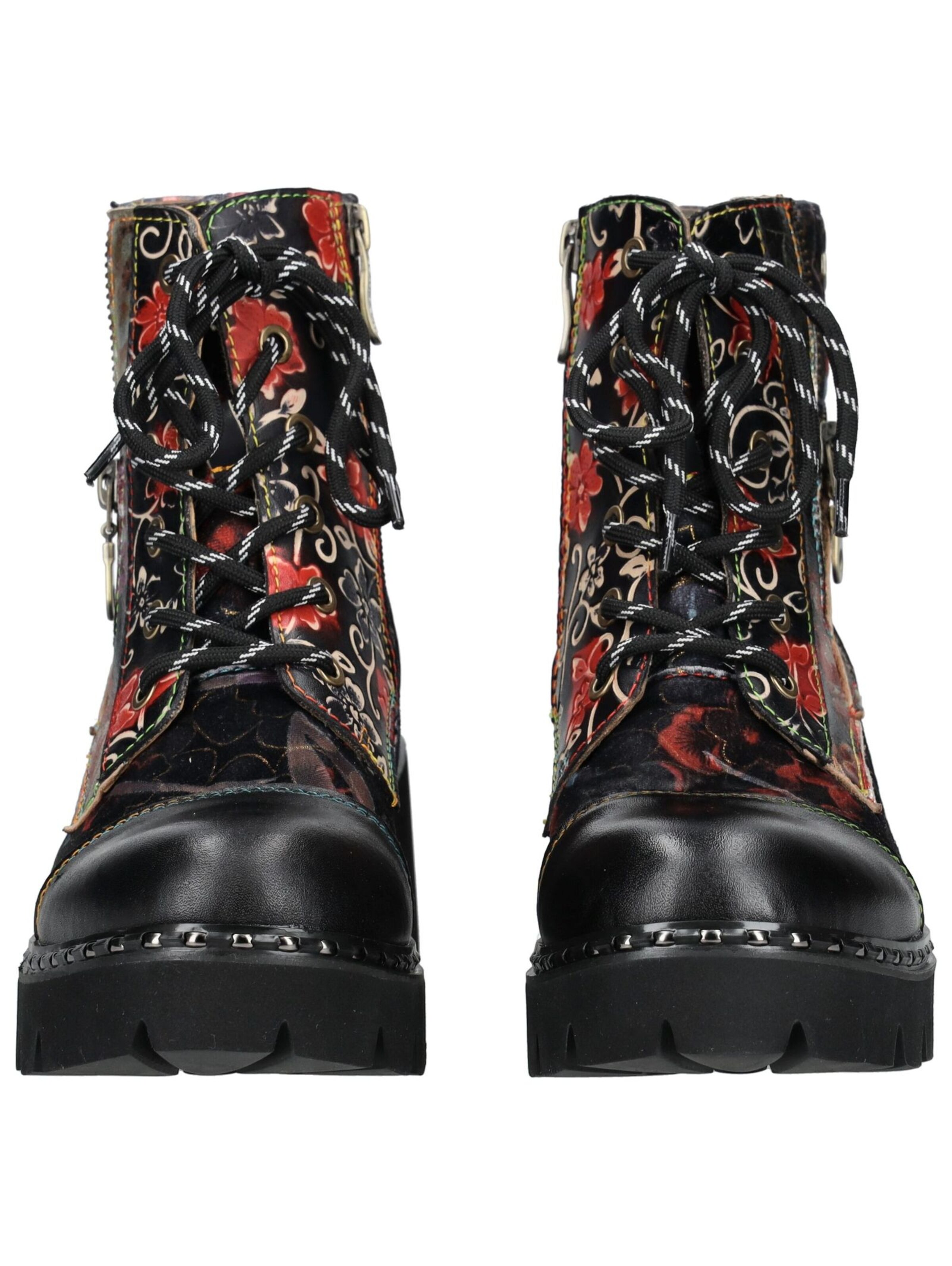 Bottines à lacets Laura Vita en noir