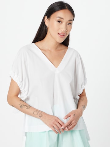 Sisley - Blusa em branco: frente