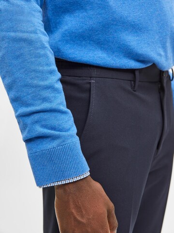 SELECTED HOMME Slimfit Pantalon 'Josh' in Blauw