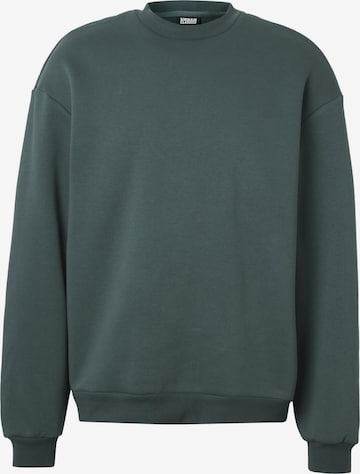 Urban Classics Sweatshirt in Green: front