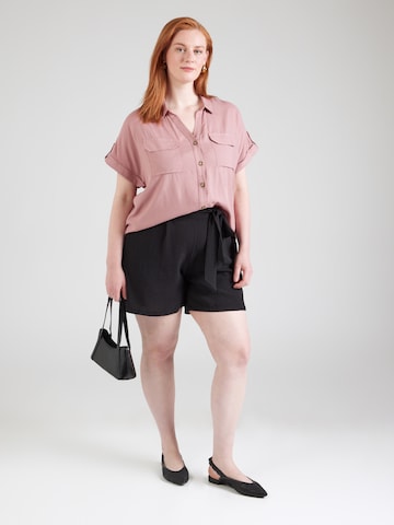 Vero Moda Curve Blouse 'VMCBUMPY' in Pink