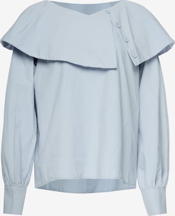 Usha - Blusa em verde: frente
