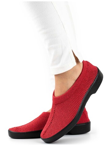 Arcopedico Classic Flats in Red