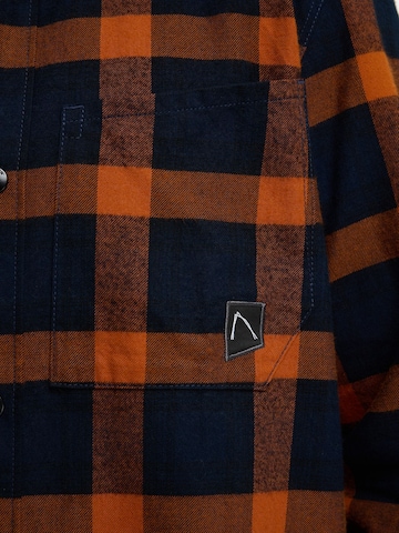 CHASIN' Regular fit Button Up Shirt 'Axel Xedo' in Blue