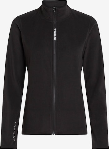 melns O'NEILL Funkcionāla flīsa jaka 'Jack's Polartec 100': no priekšpuses