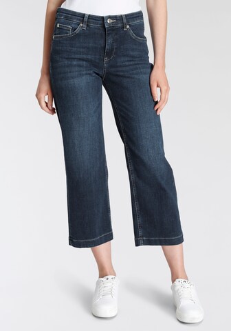 MAC Bootcut Jeans in Blauw: voorkant