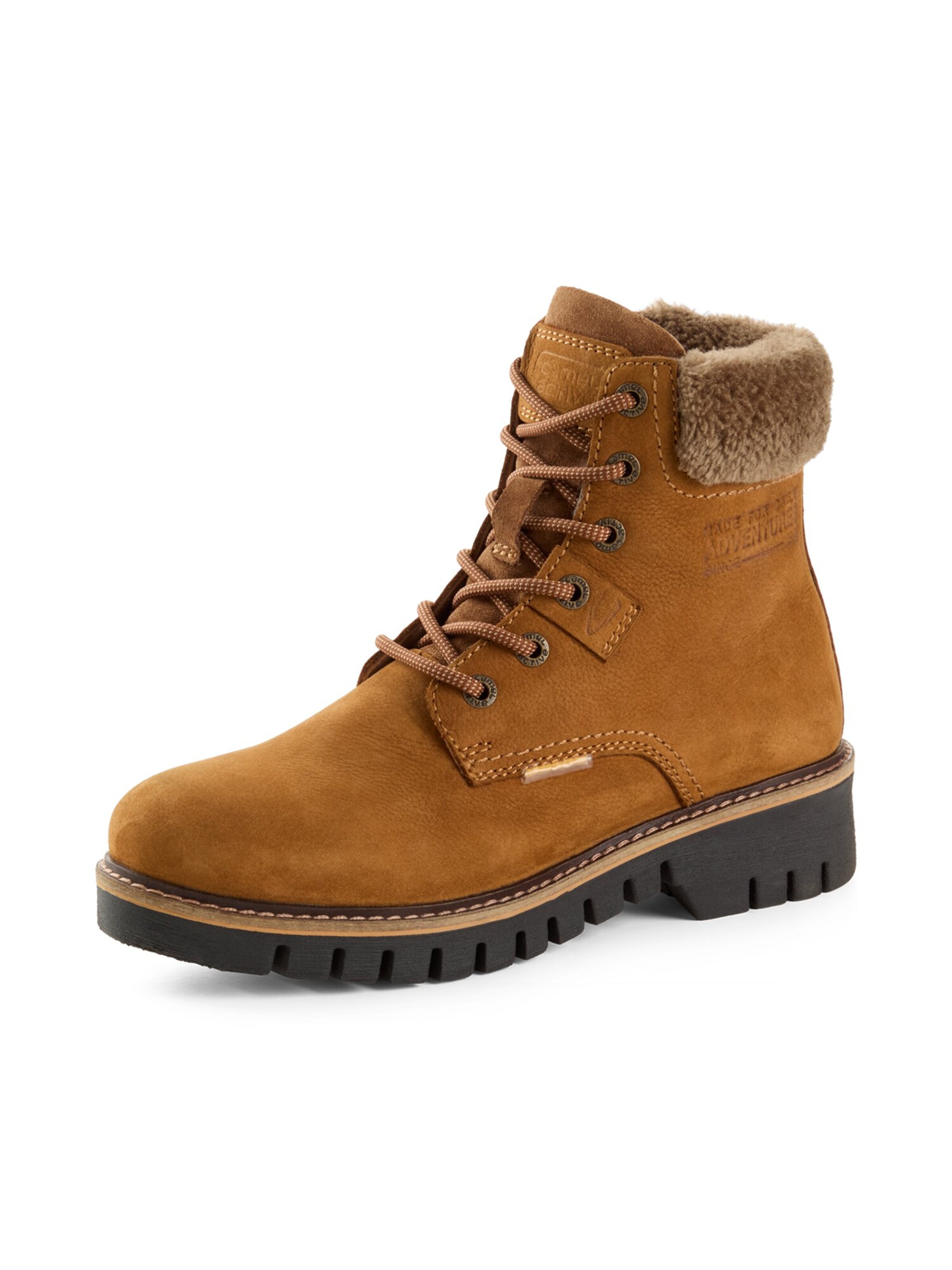 CAMEL ACTIVE Lace-Up Boots in Orange