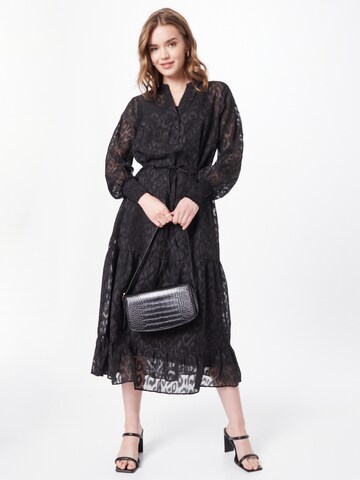 Love & Divine Shirt Dress 'Love449-7' in Black