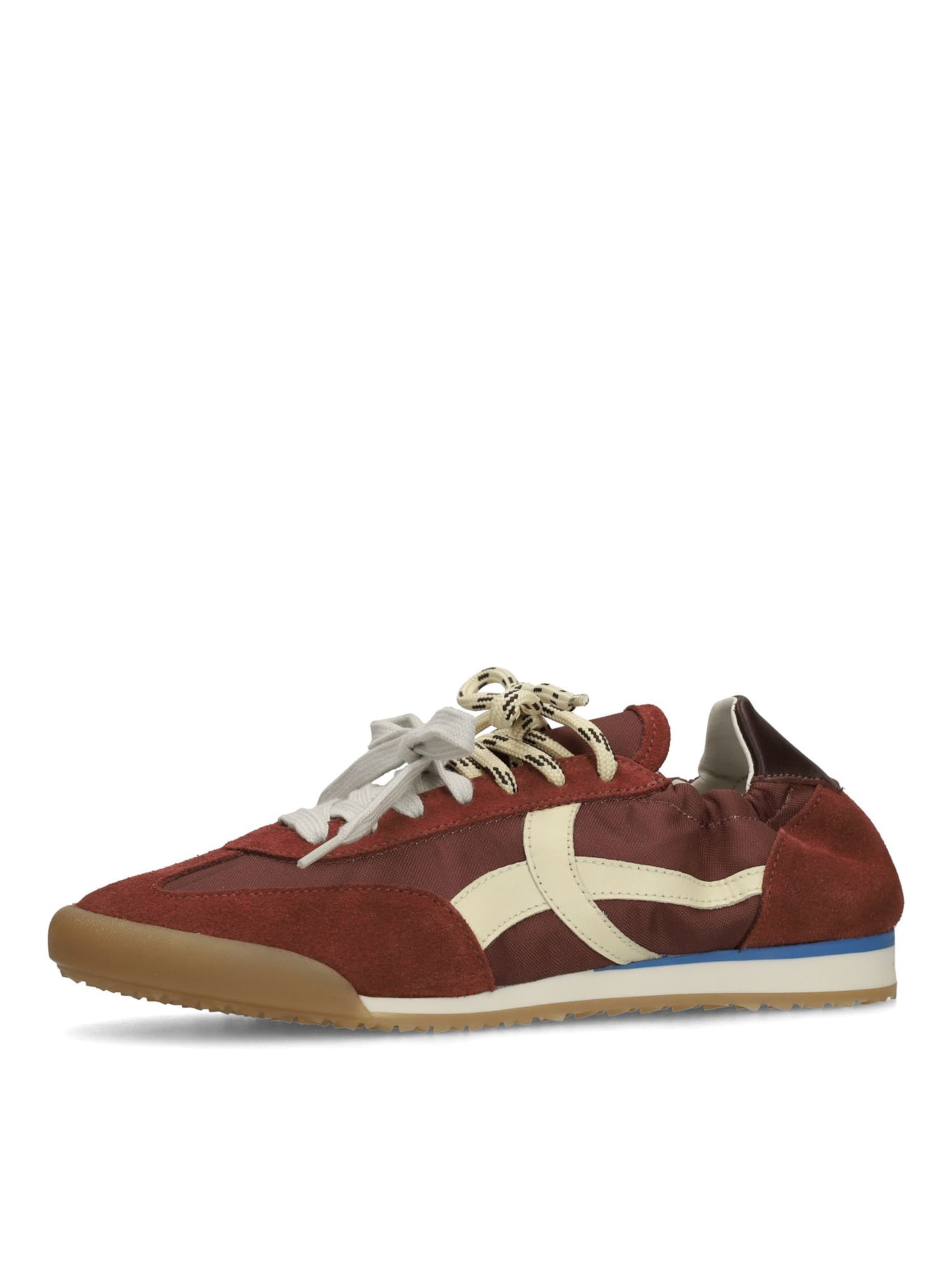 SACHA Sneakers in Beige / Bordeaux, Item view