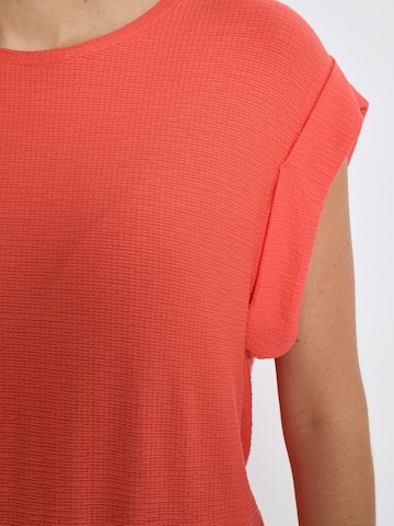 T-shirt 'Averly' Peppercorn en orange