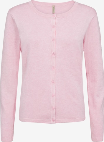 Cardigan 'DOLLIE' Soyaconcept en rose : devant