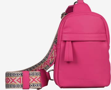 TOM TAILOR Rucksack in Pink: predná strana