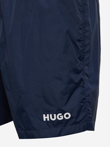 HUGO Plavecké šortky 'Haiti' – modrá