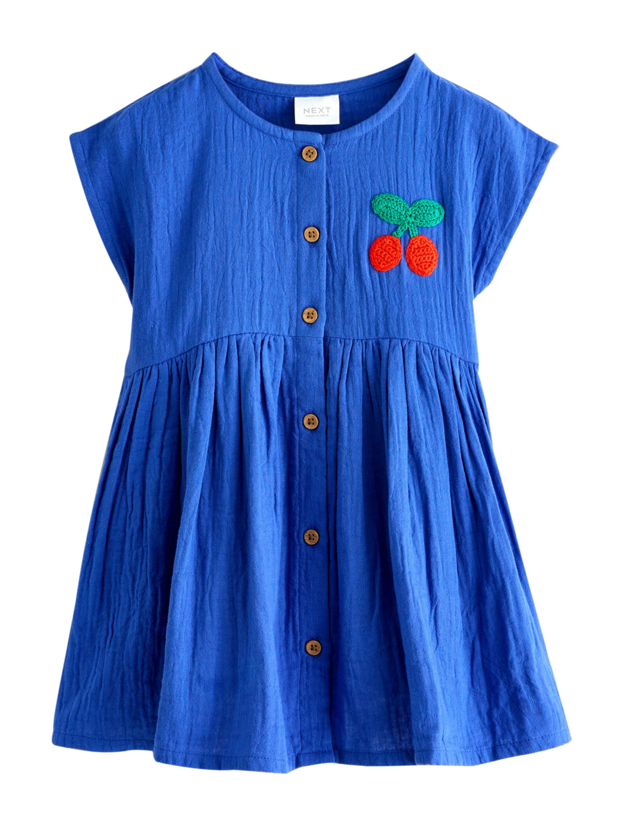 Next Платье в Синий: спереди