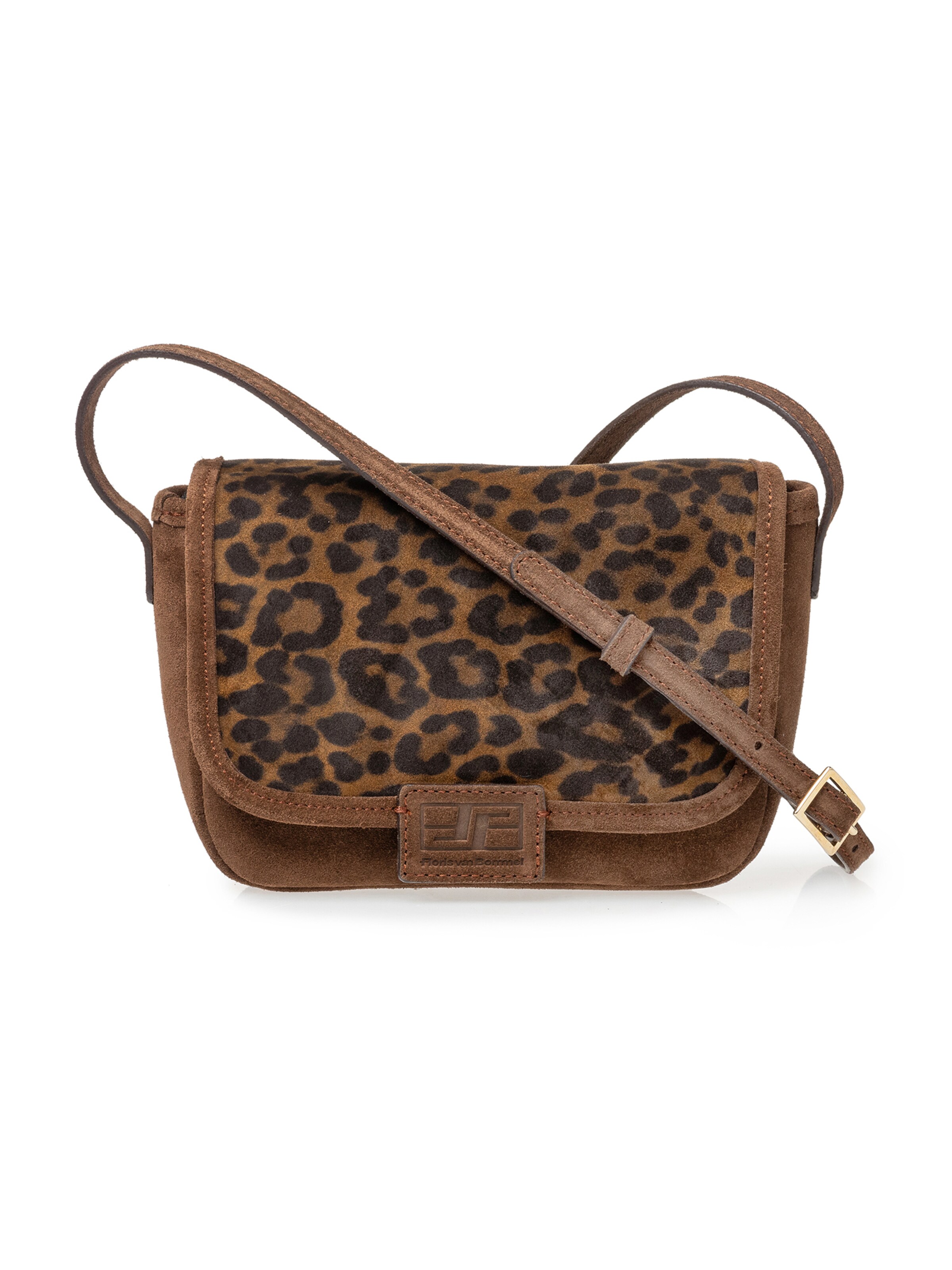 Floris van Bommel Umhängetasche 'De Crosser 07' in karamell / schwarz, Produktansicht