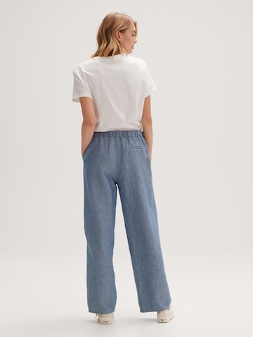 OPUS Wide Leg Jeans 'Mapril' in Blau