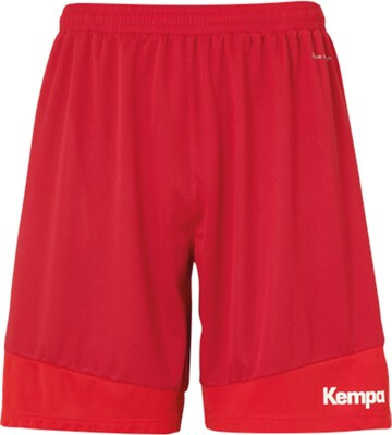 KEMPA Loose fit Workout Pants in Red: front