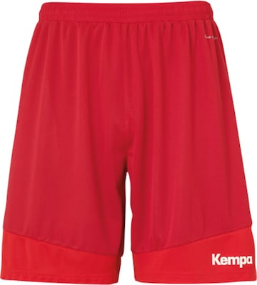 KEMPA Loose fit Workout Pants in Red: front