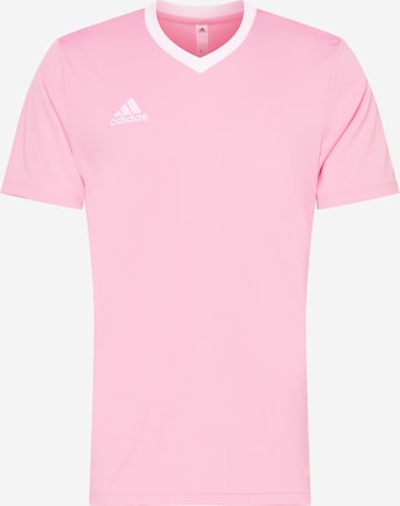 T-Shirt fonctionnel 'Entrada 22' ADIDAS SPORTSWEAR en rose : devant