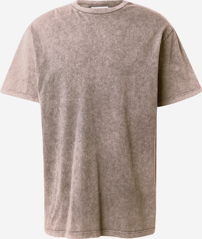 DAN FOX APPAREL T-shirt 'Tammo' i mörkbeige, Produktvy