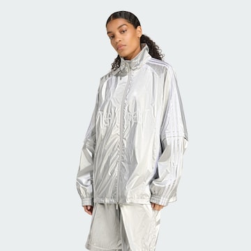 Giacca di mezza stagione 'Adilenium Season 4 Teamgeist' di ADIDAS ORIGINALS in argento: frontale