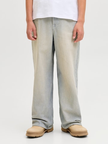 Jack & Jones Junior Wide Leg Jeans 'JJIDAVE JJORIGINAL' i blå: forside