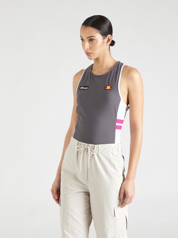 Top 'Woodside' di ELLESSE in grigio: frontale