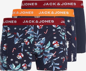 JACK & JONES Boxer shorts 'Snowmann' in Blue: front
