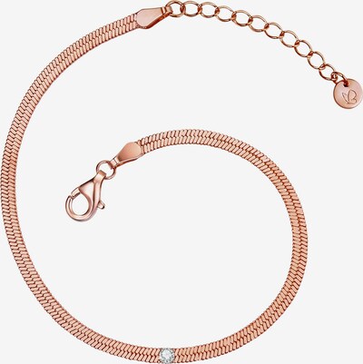 Glanzstücke München Armband in rosegold / transparent, Produktansicht