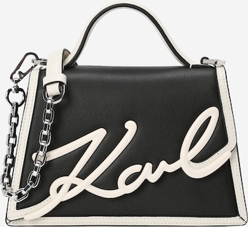 Karl Lagerfeld Handbag in Black: front